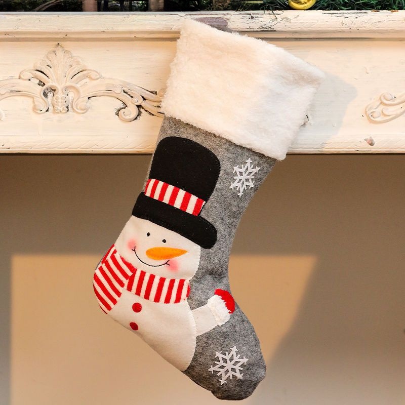 Christmas Stocking Gift Bags – Vintage Warmth to Fill Your Holiday Surprises