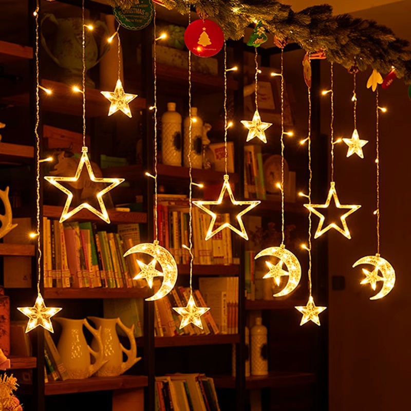 Christmas Curtain Ambience Lights: Indoor & Outdoor Universal · Instant Festive Vibe