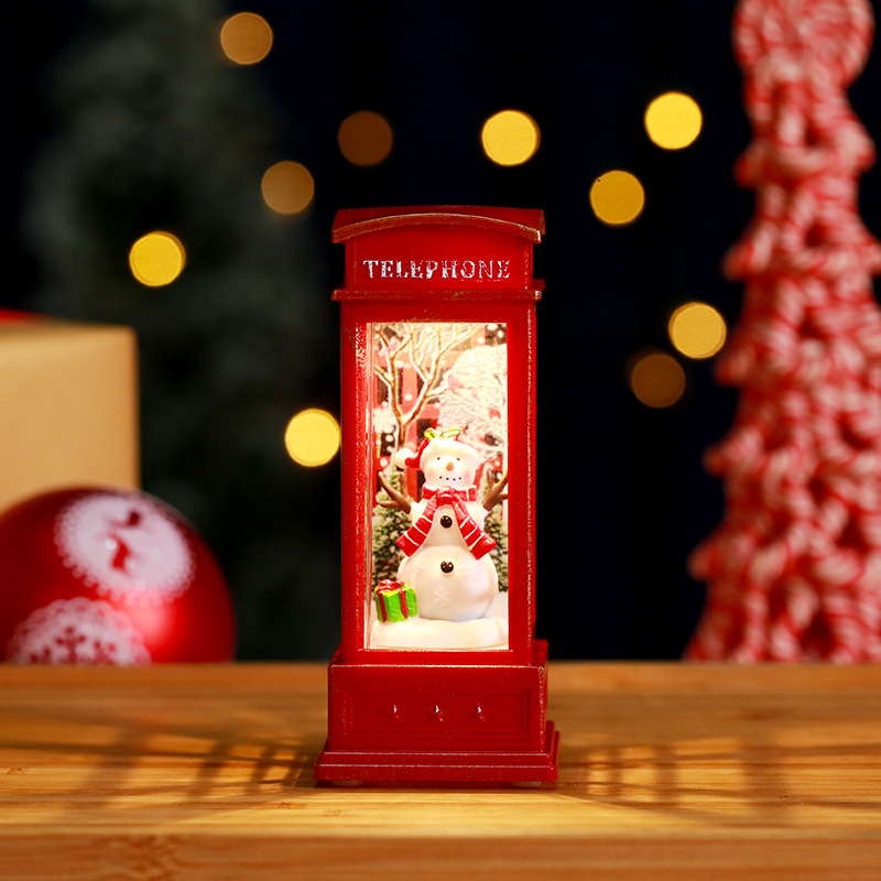 Christmas Snow Globe Lantern