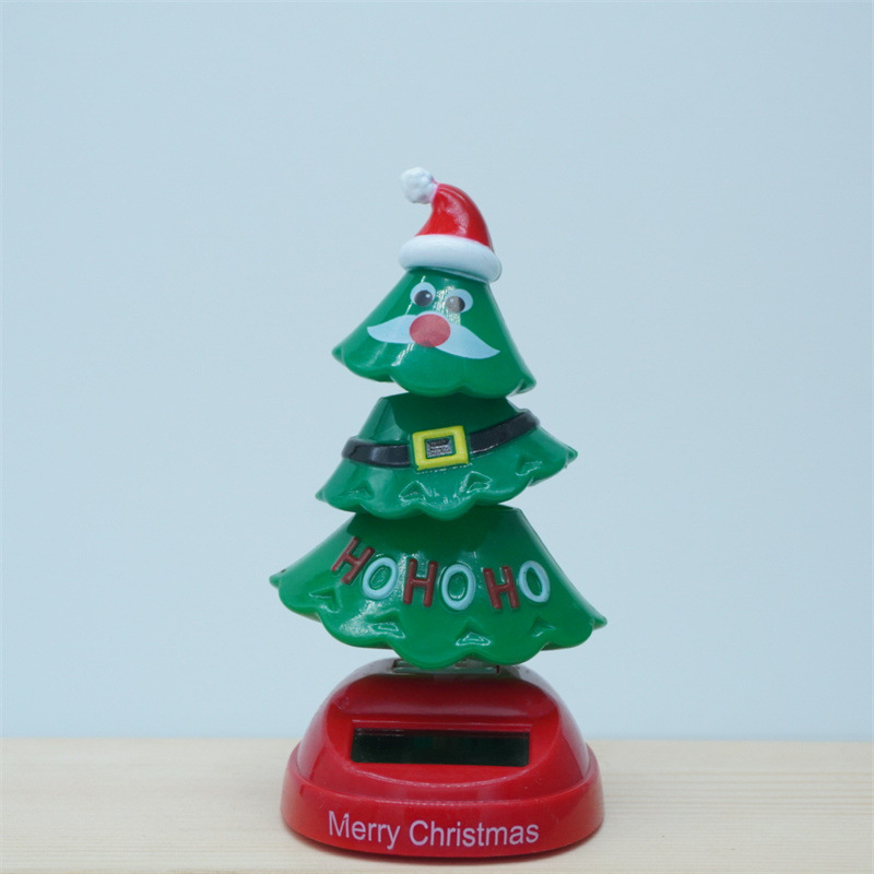 Christmas Solar-Powered Wobbling Figurines | Your Car’s Festive Co-Pilot This Holiday Season