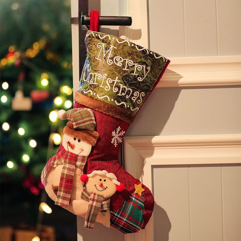 Christmas Stocking Gift Bags – Vintage Warmth to Fill Your Holiday Surprises