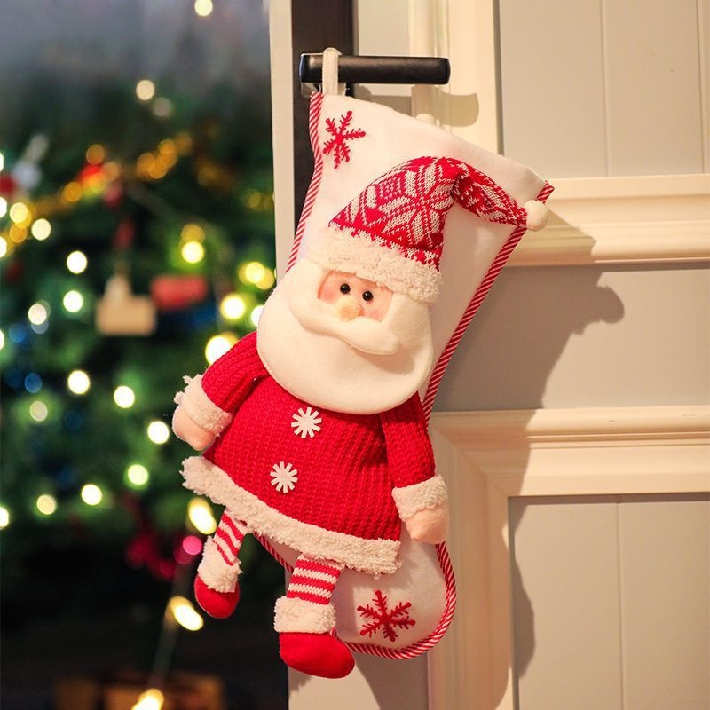 Christmas Stocking Gift Bags – Vintage Warmth to Fill Your Holiday Surprises