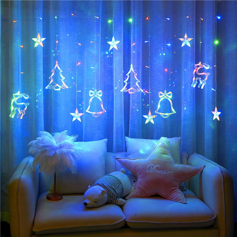 Christmas Curtain Ambience Lights: Indoor & Outdoor Universal · Instant Festive Vibe