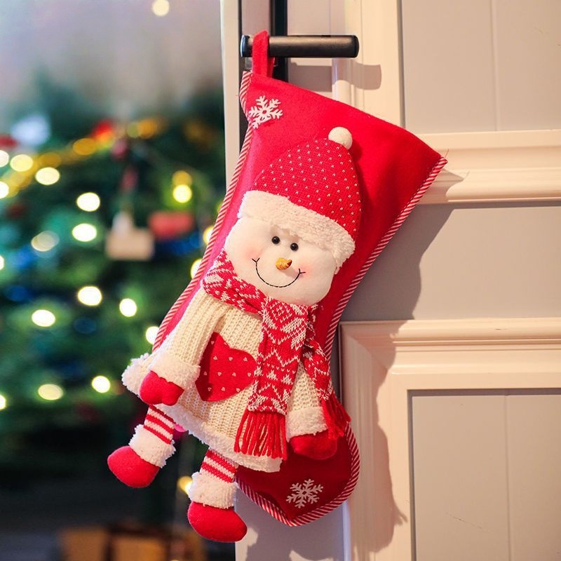 Christmas Stocking Gift Bags – Vintage Warmth to Fill Your Holiday Surprises