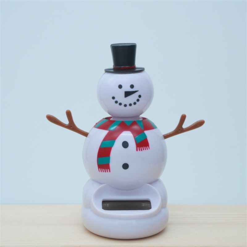 Christmas Solar-Powered Wobbling Figurines | Your Car’s Festive Co-Pilot This Holiday Season