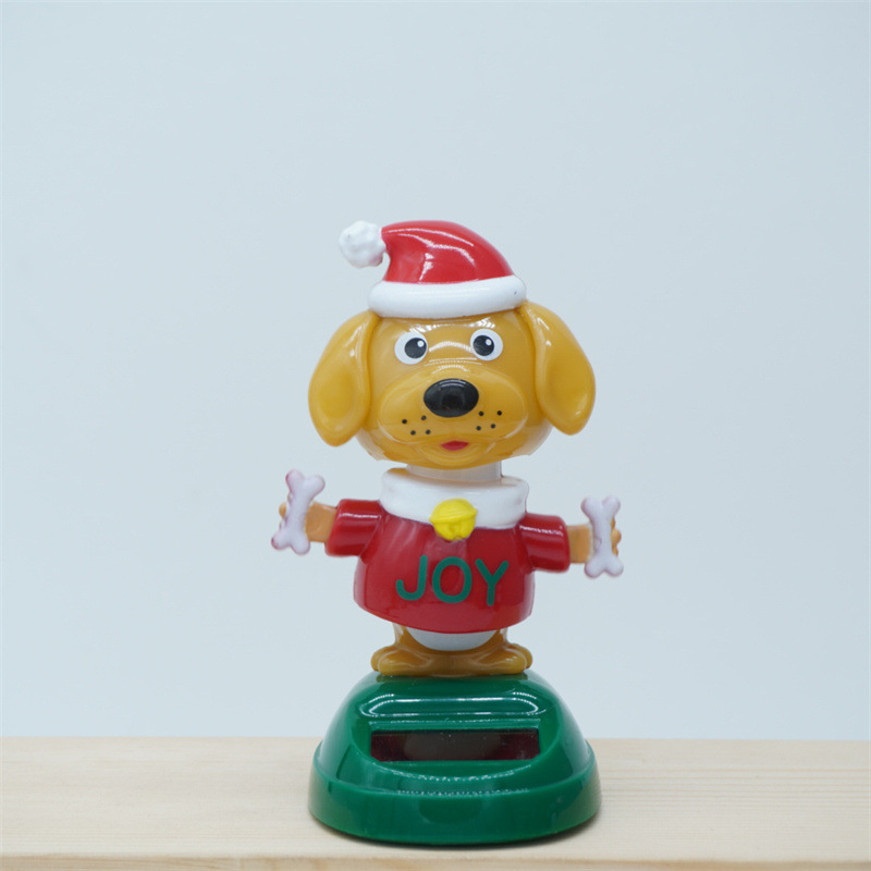 Christmas Solar-Powered Wobbling Figurines | Your Car’s Festive Co-Pilot This Holiday Season