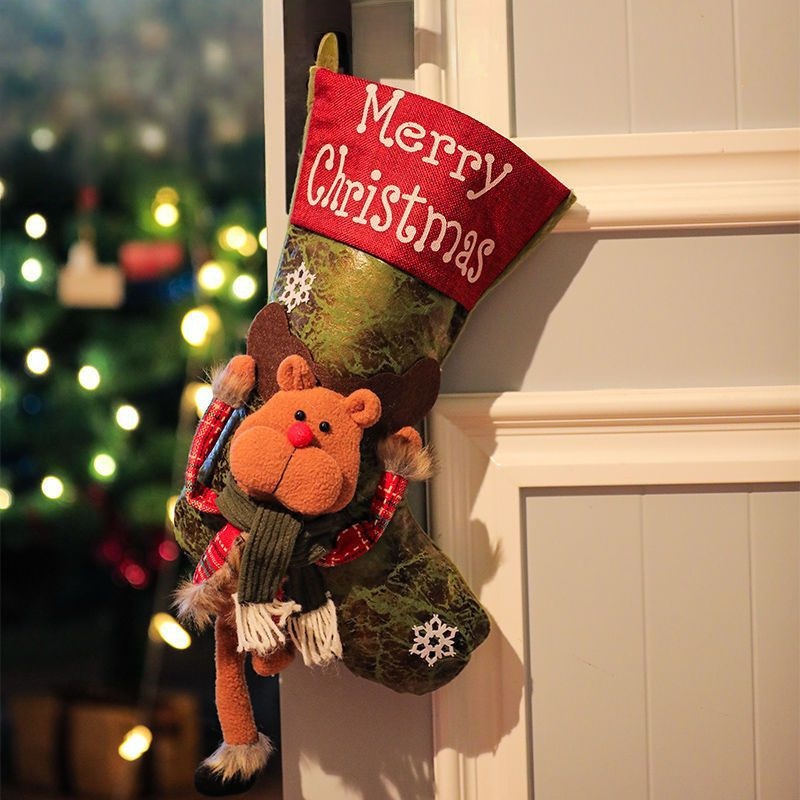 Christmas Stocking Gift Bags – Vintage Warmth to Fill Your Holiday Surprises