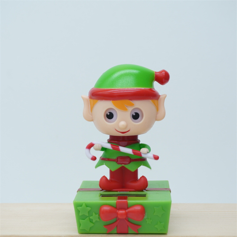 Christmas Solar-Powered Wobbling Figurines | Your Car’s Festive Co-Pilot This Holiday Season