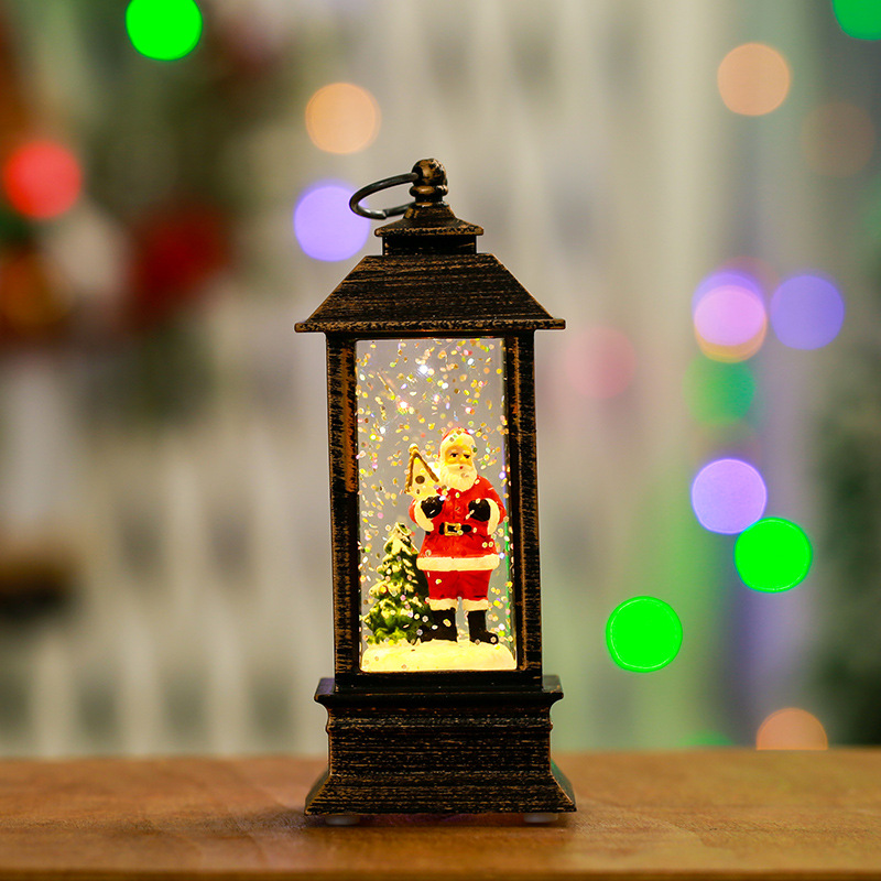 Christmas Snow Globe Lantern