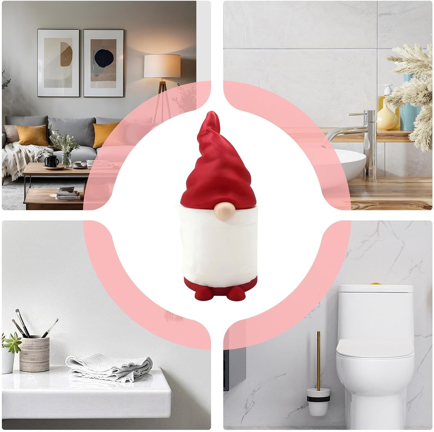 Christmas Season’s “Un-hideable” Cuteness | Gnome Elf Tissue Box