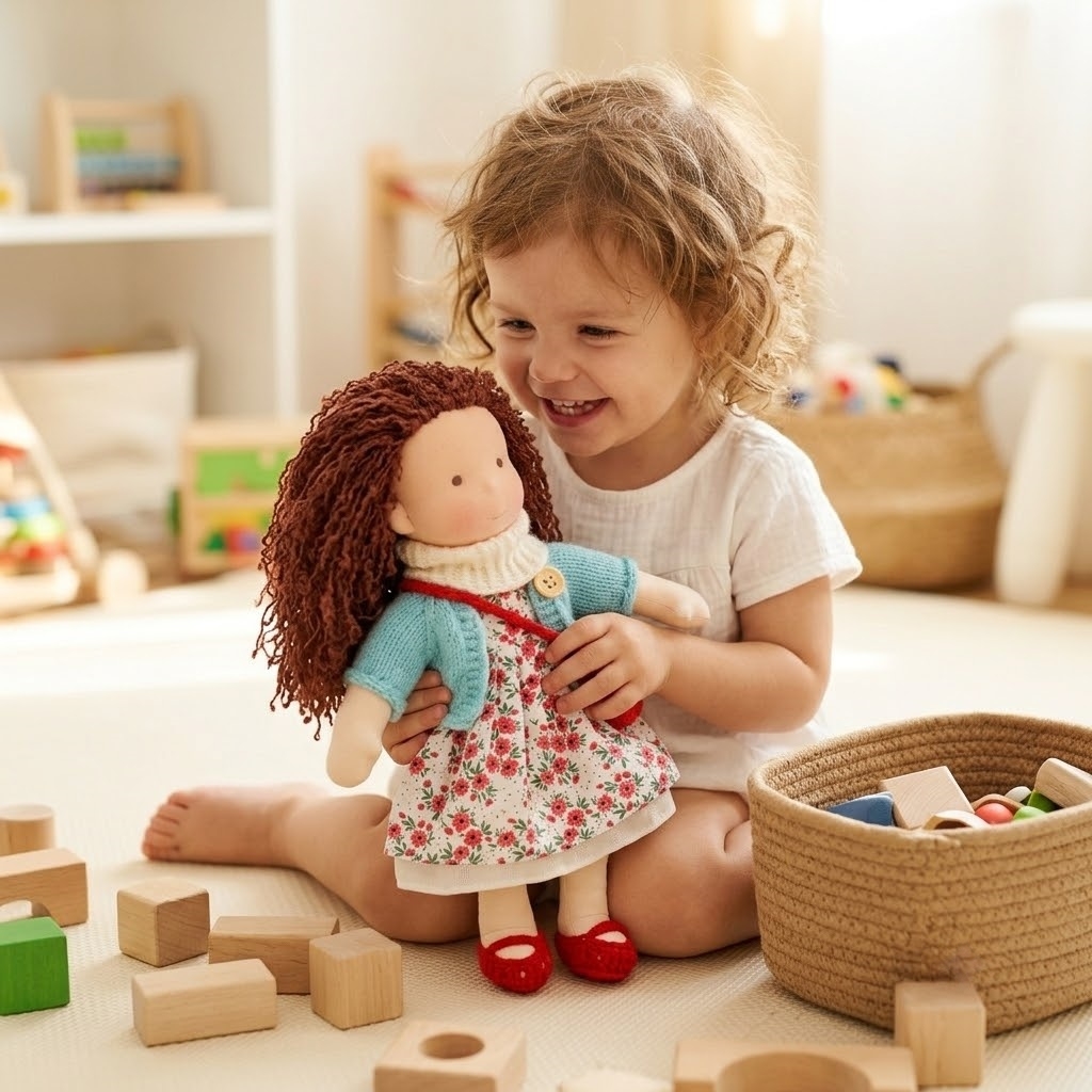 2026 New Arrival Handmade Waldorf Art Doll