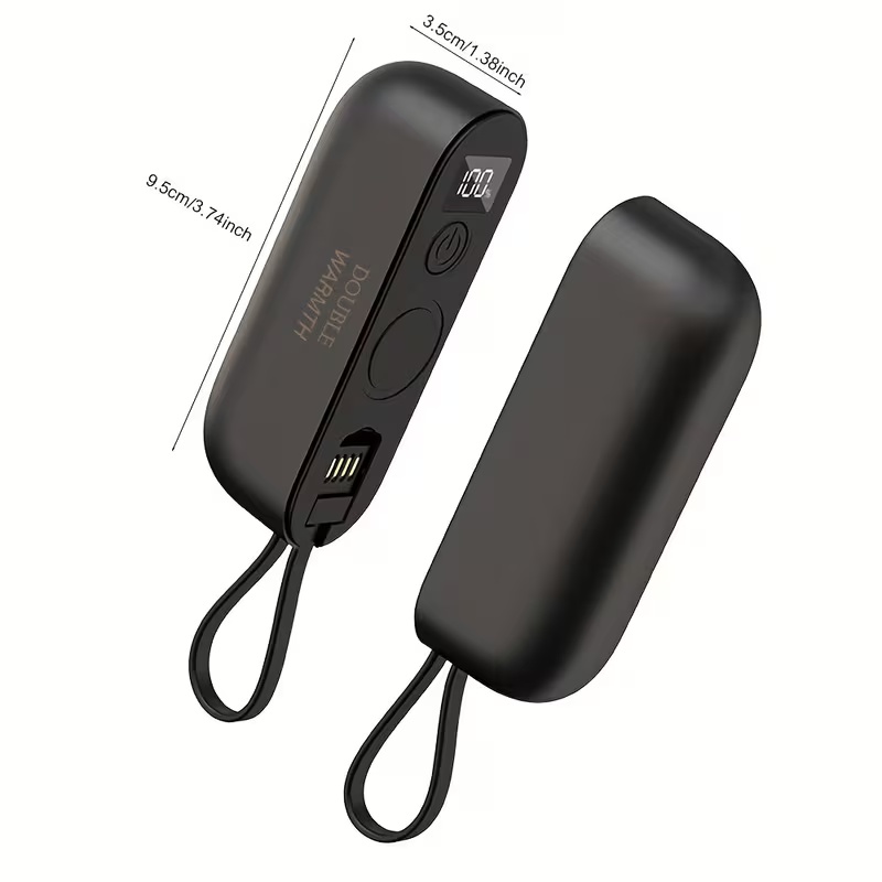 Magnetic electric hand warmer
