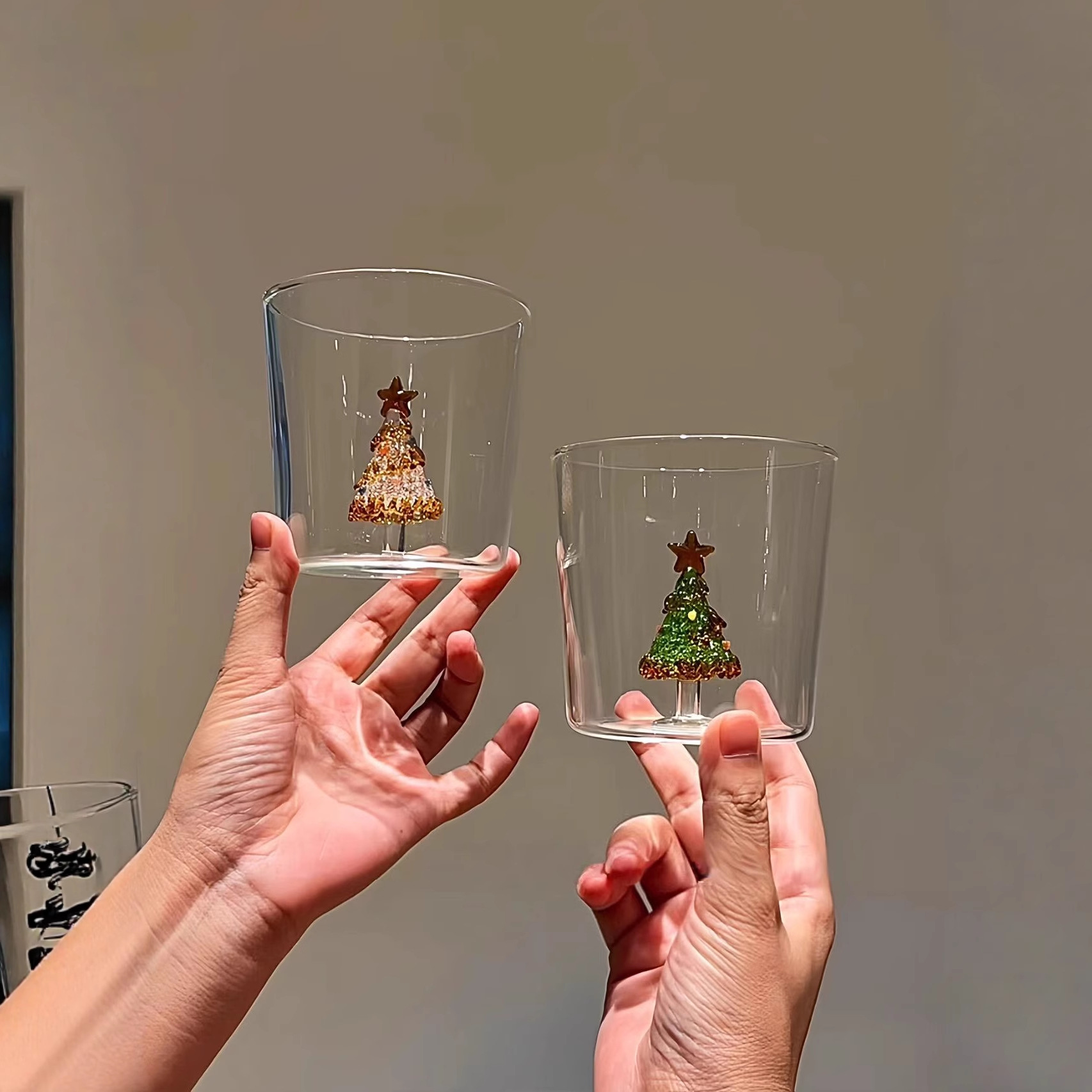 🎄☕[Christmas Limited] Christmas Tree Wish Cup · Hold Holiday Romance in Your Hand🌟🥛