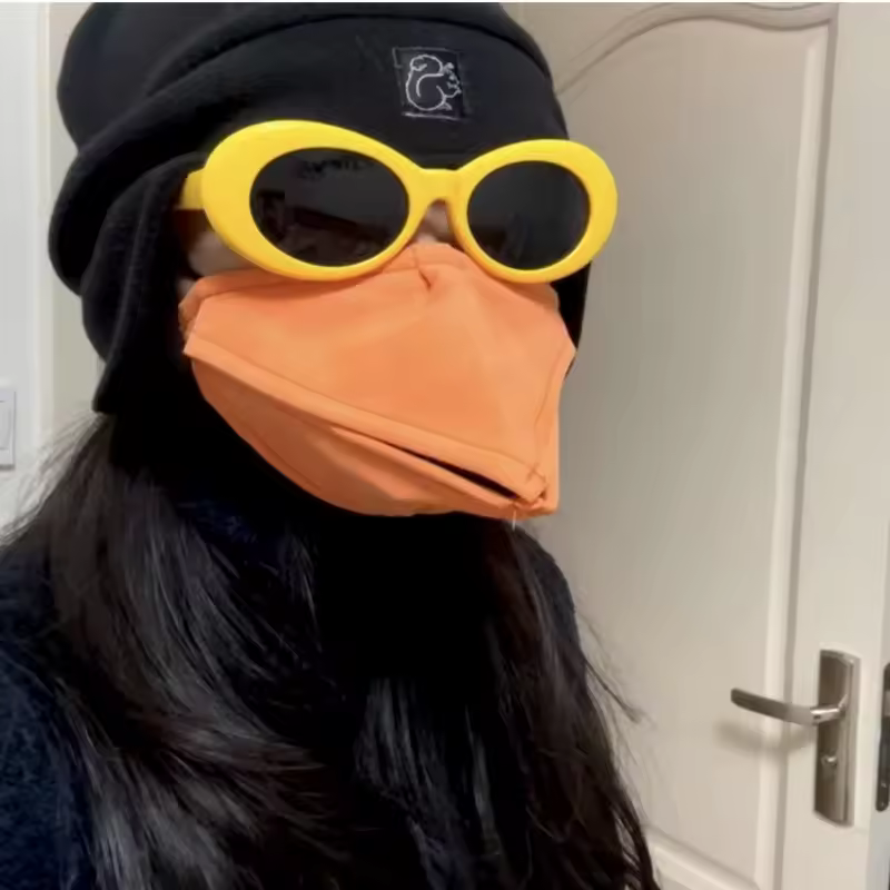 Mask with Moving Beak