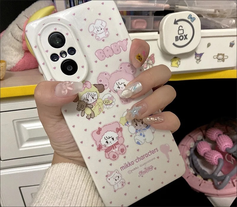 3D Cutest ballet Handmade Nails