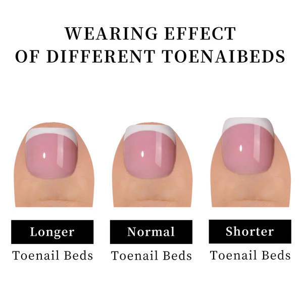 Classic French Tip | Toenail