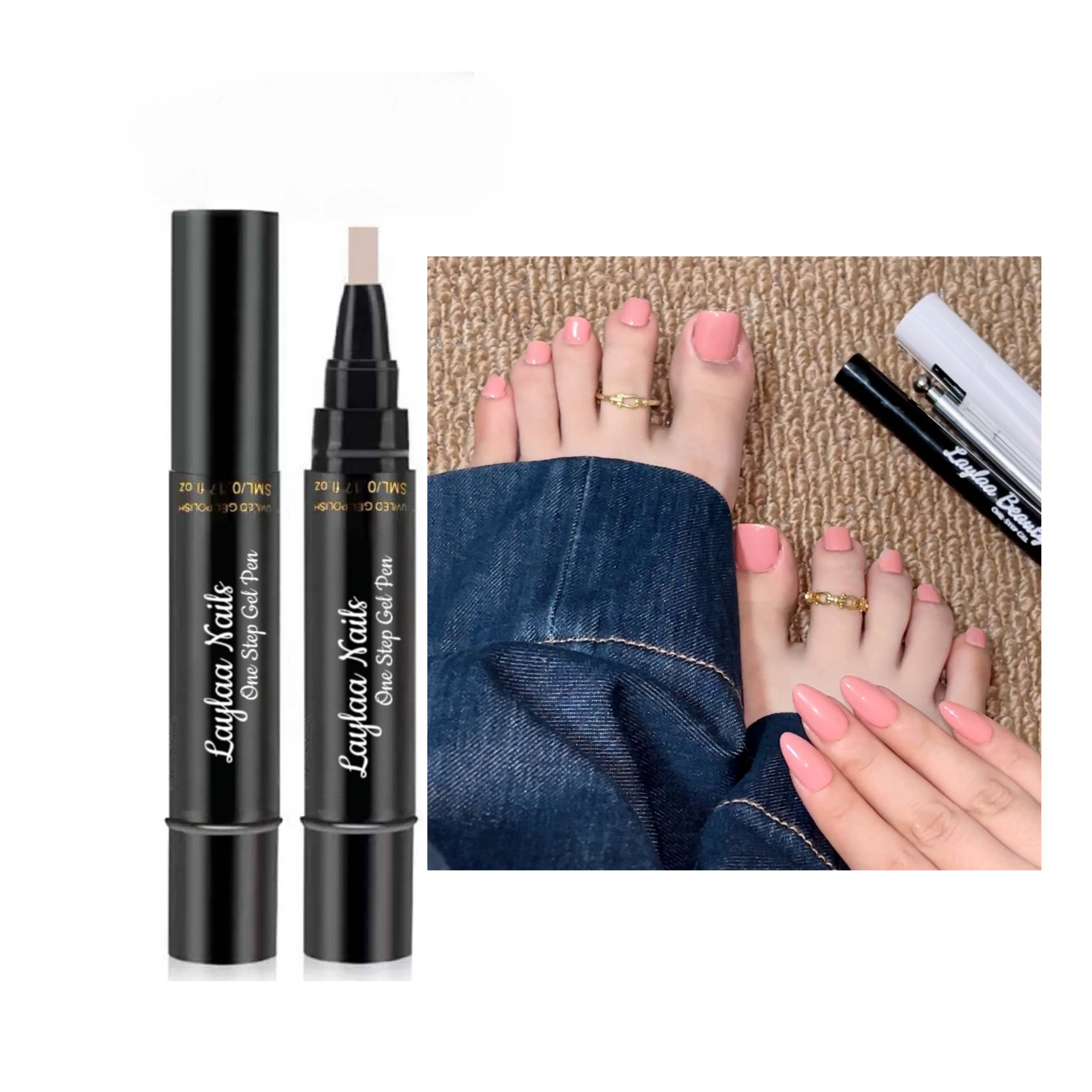 One Step Gel Pen Elegant Pink