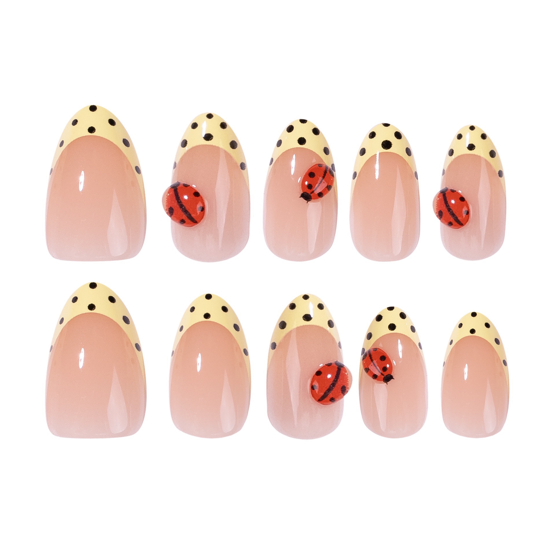 Ladybird Medium Nails