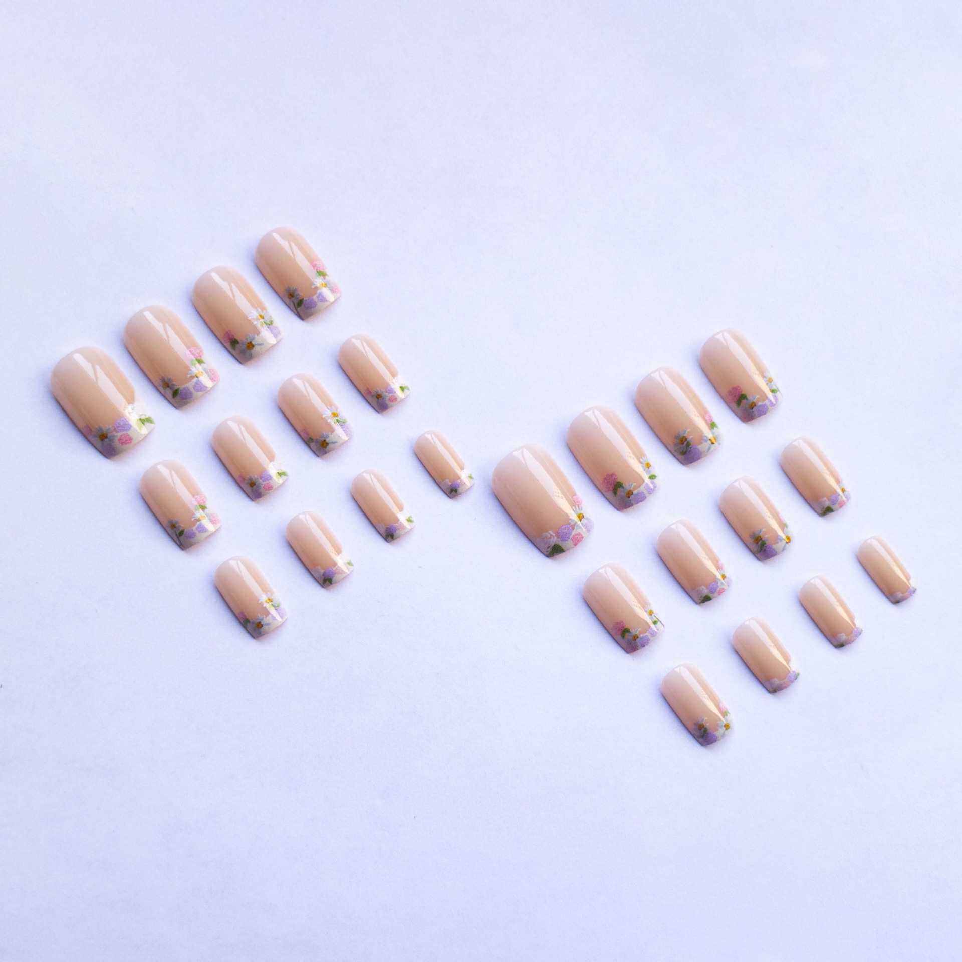 Spring Jasmine medium nails