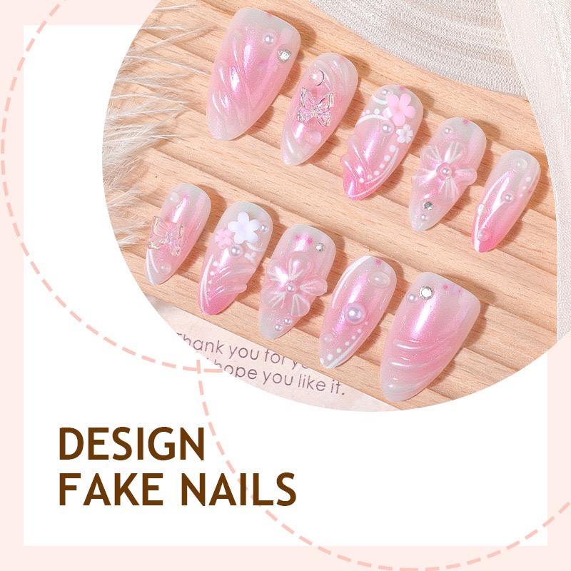 Sunset Glow Medium Nails