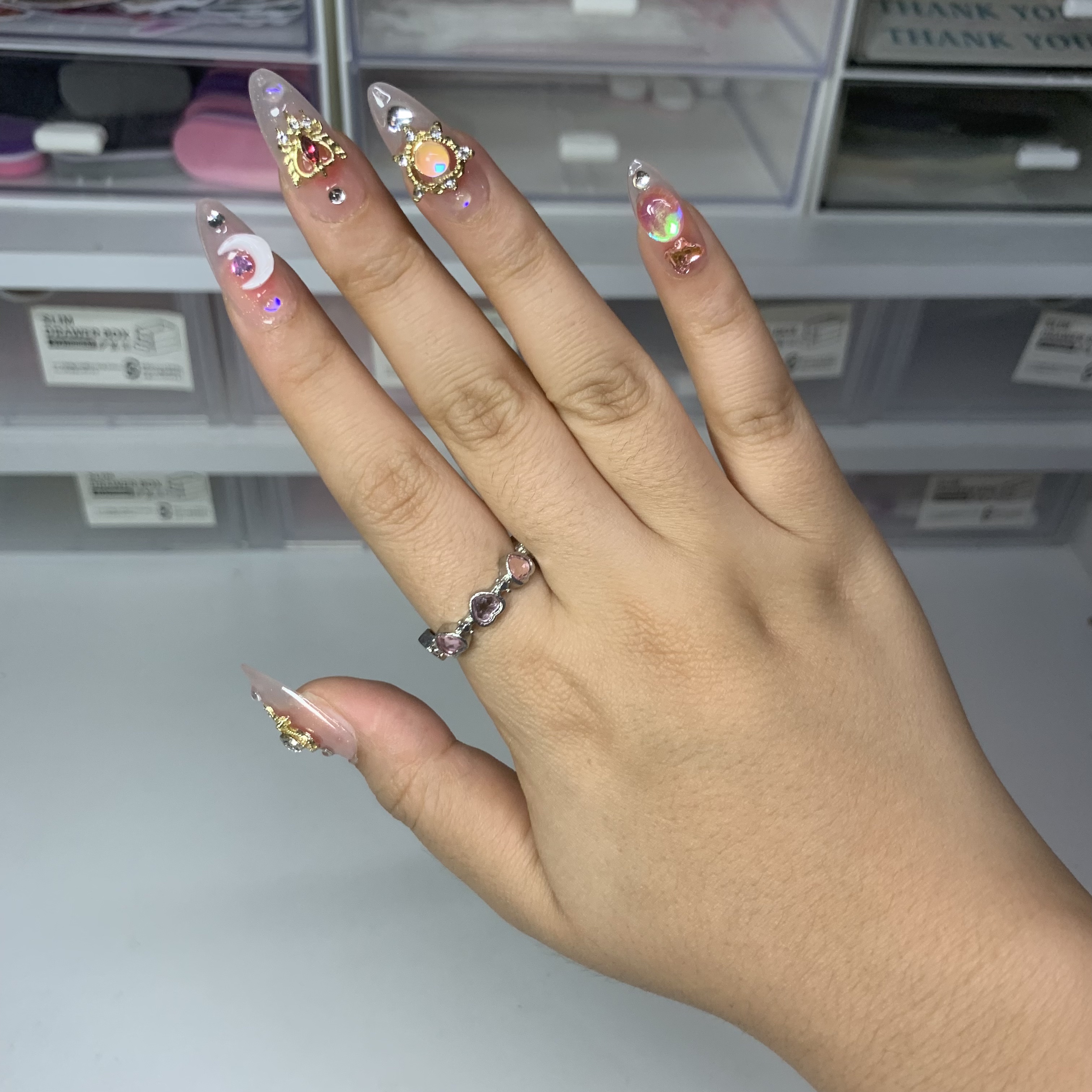 Sailor Moon Handmade Nails