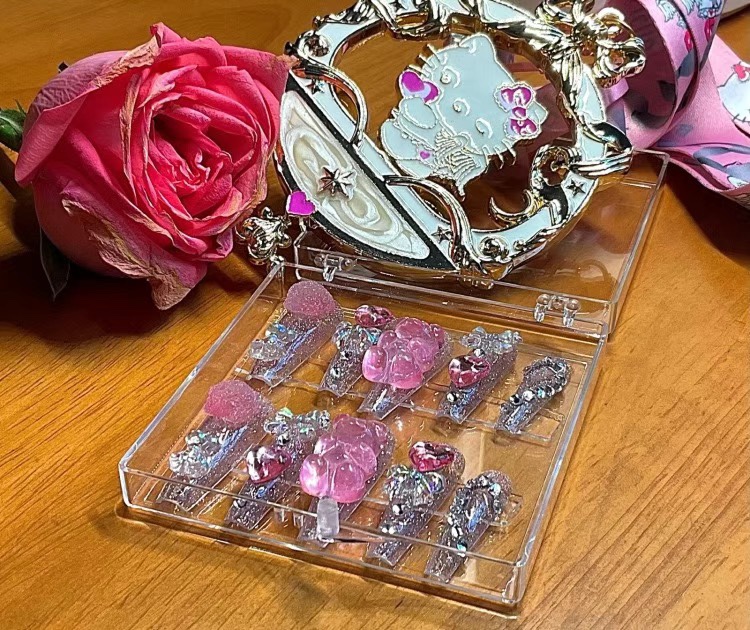 Flash bear fudge Handmade nails