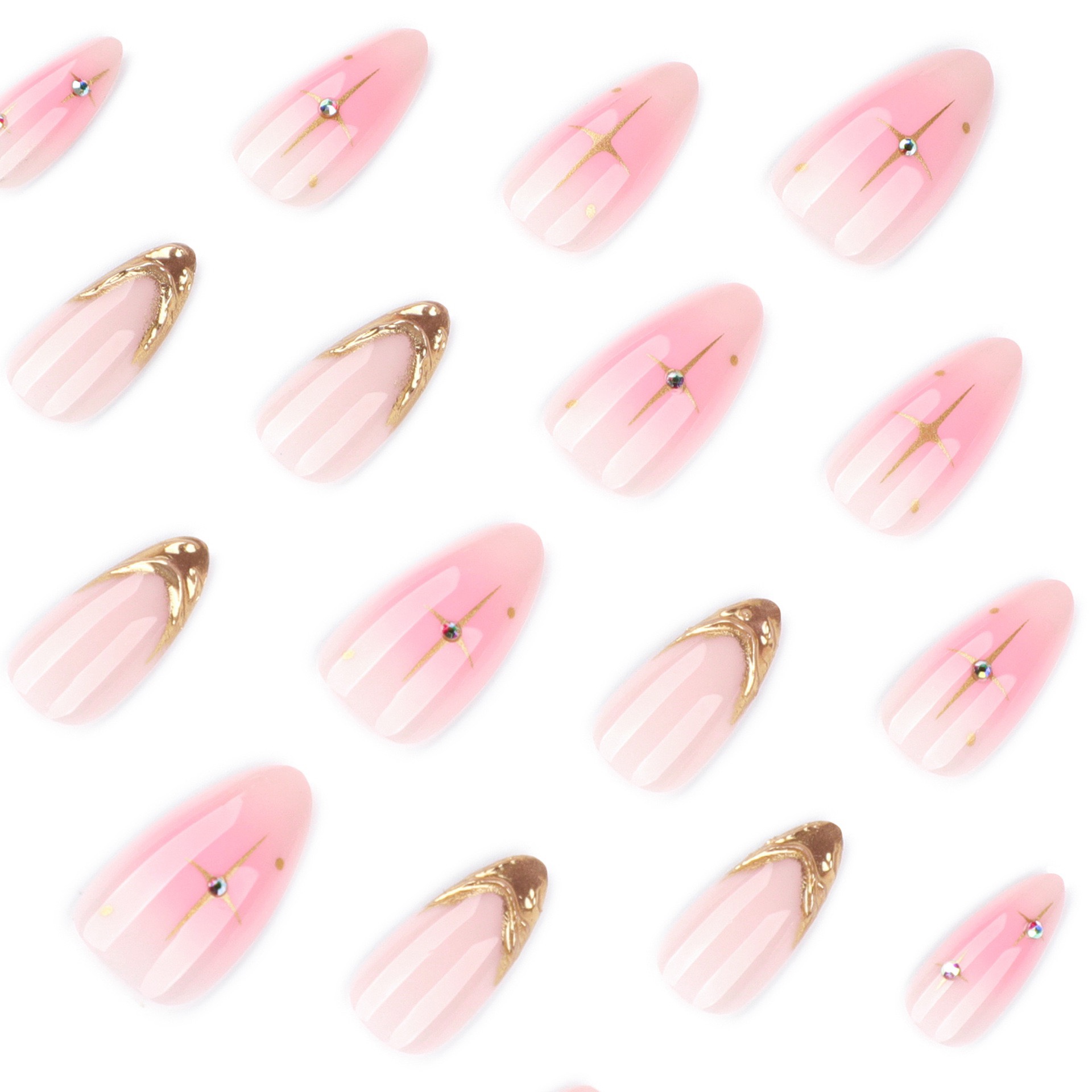 Blusher Golden Medium Nails