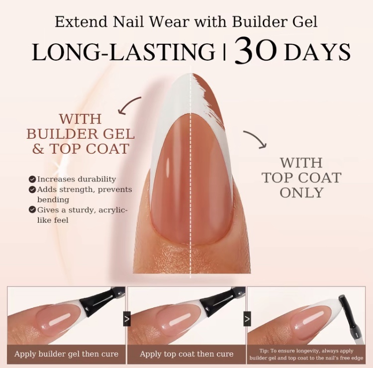 Rainbow Short Square Toe Nails Pro-Tips 150pcs