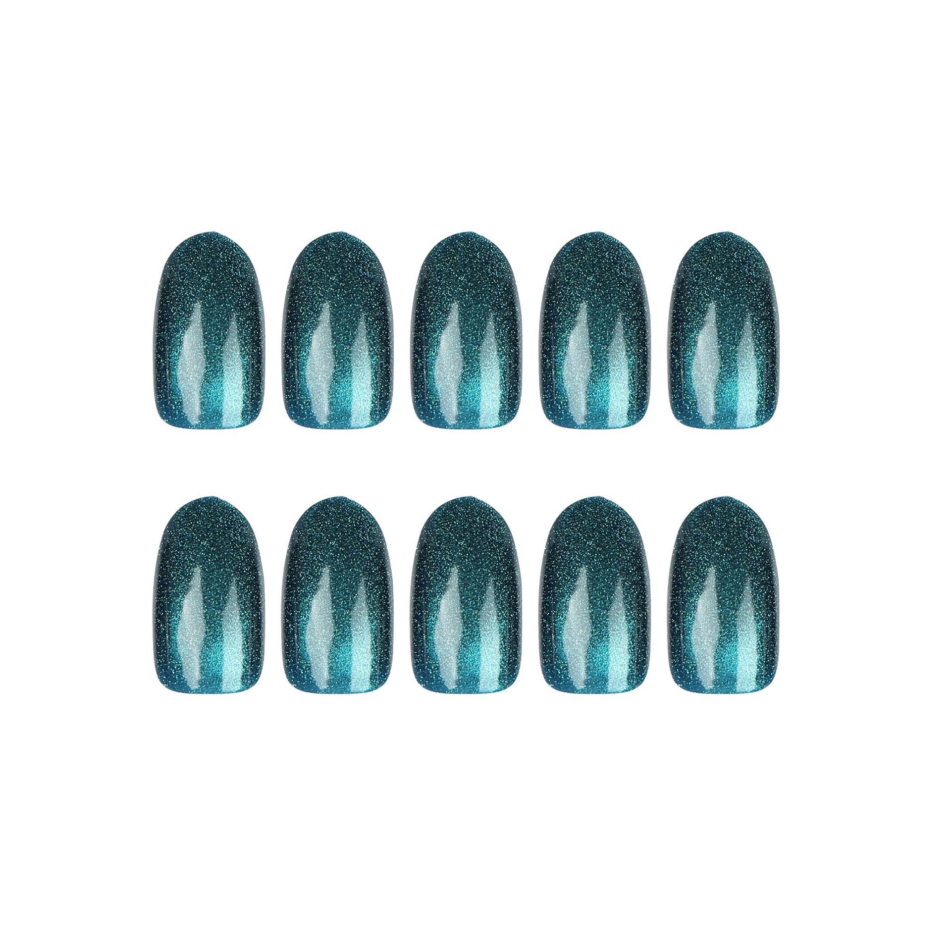 M10 Aurora cat's eye Medium Nail