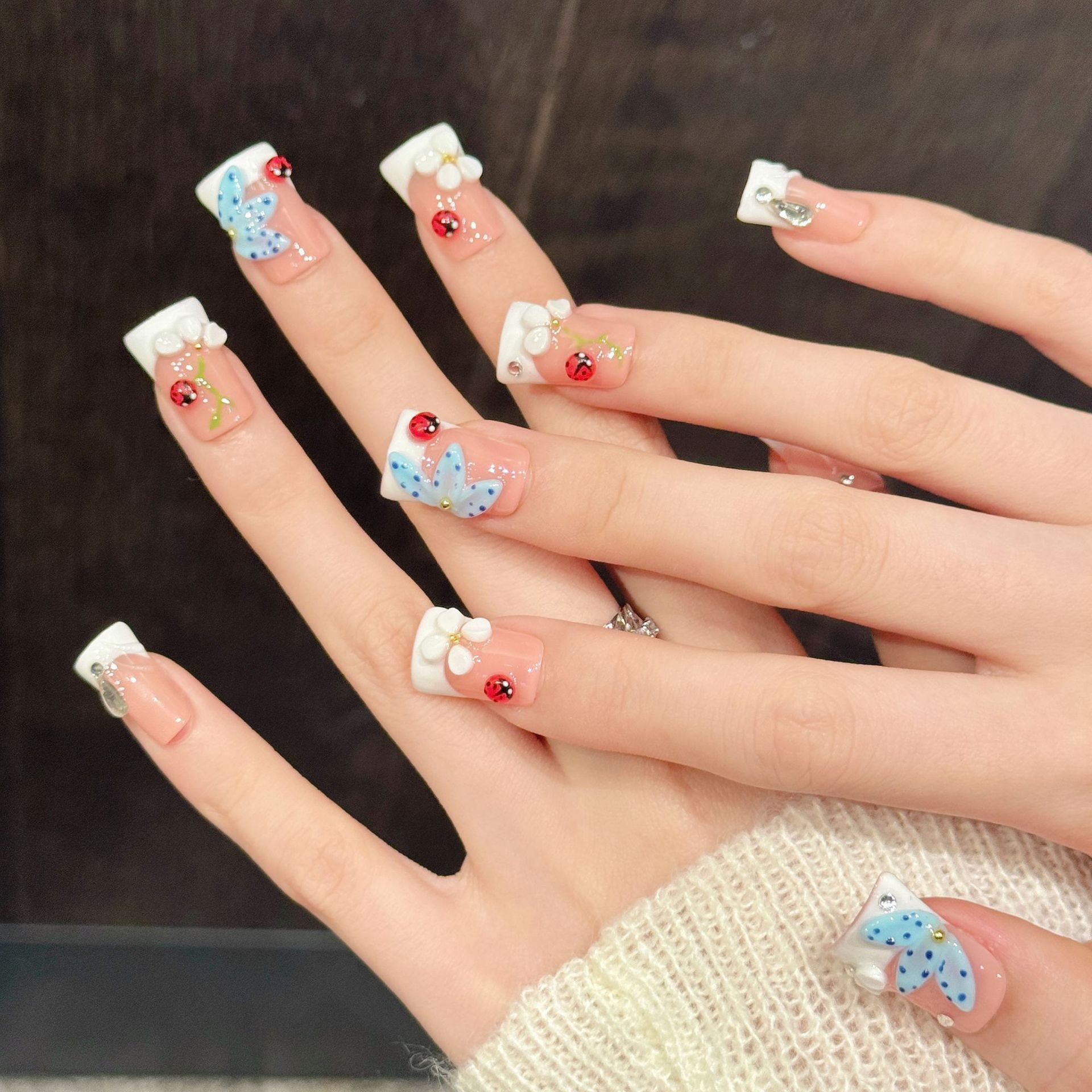 Spring Day Handmade Nails