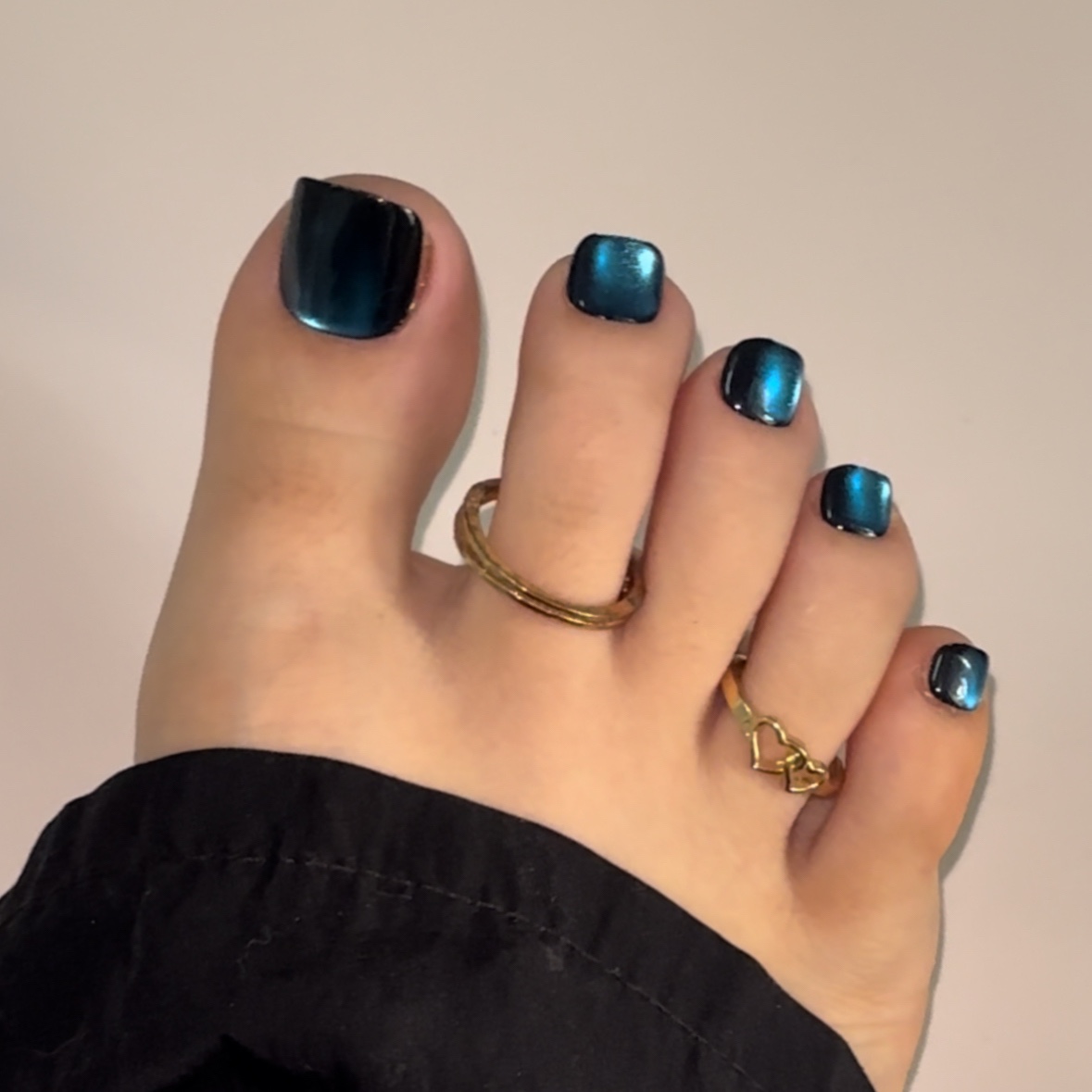 [Copy]Ombré Nude Aurora Toe Nails 42pcs