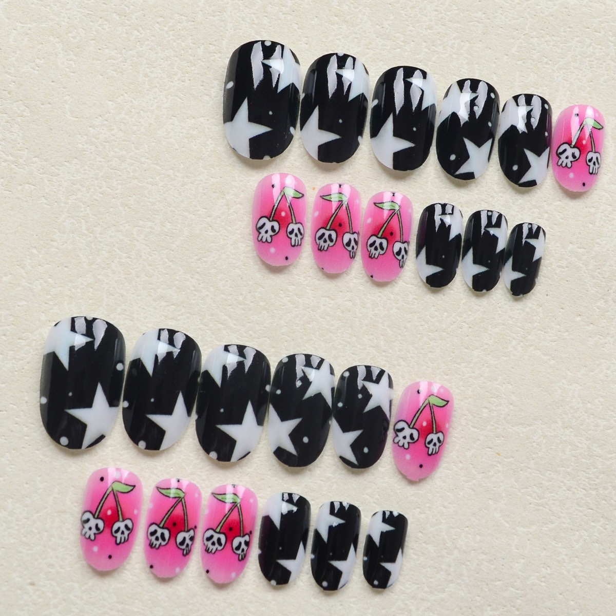 Cherry On Top Halloween Nails