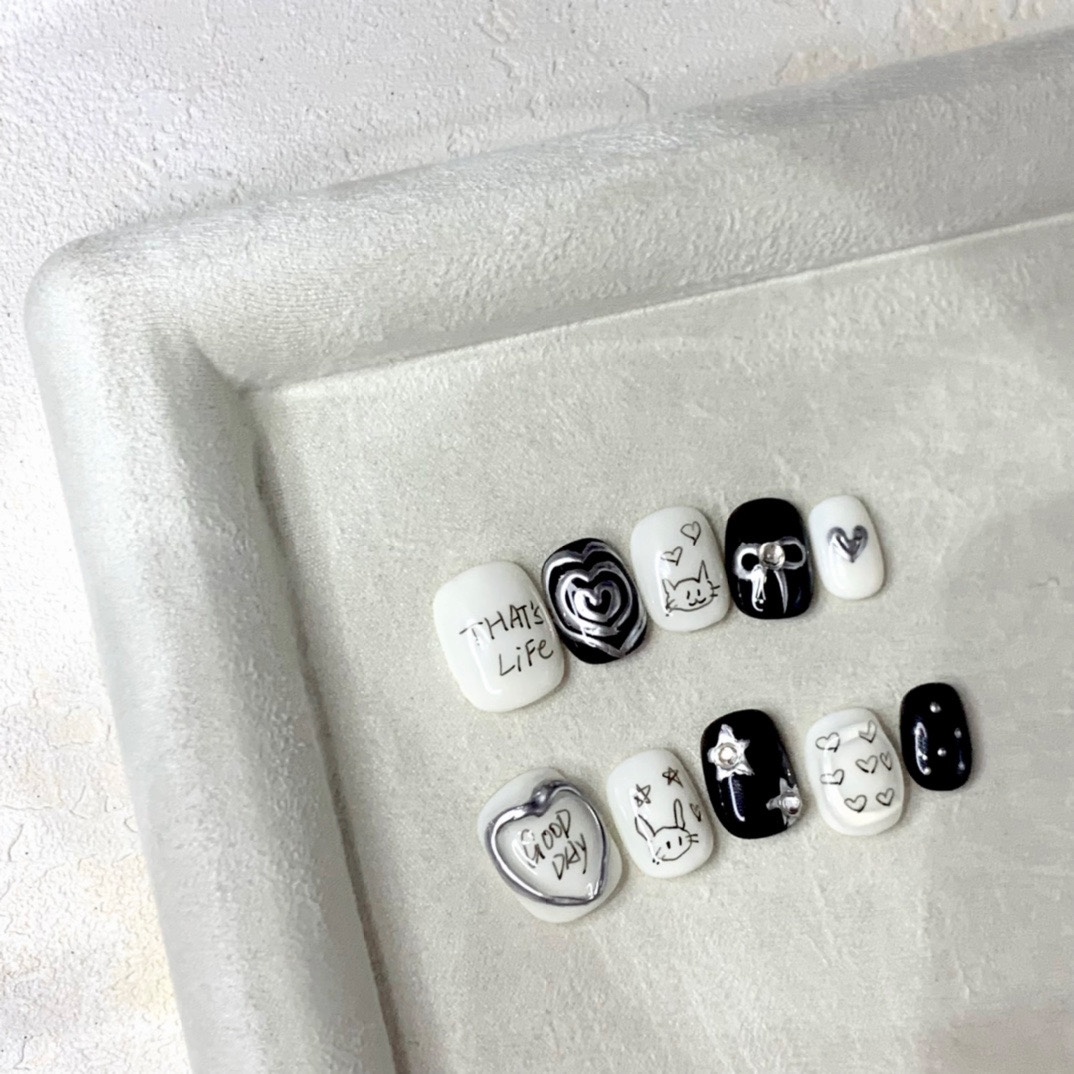 Cutest Cat Handmade Nails