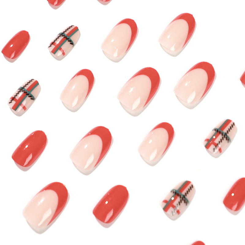 Sweater Christmas Nails