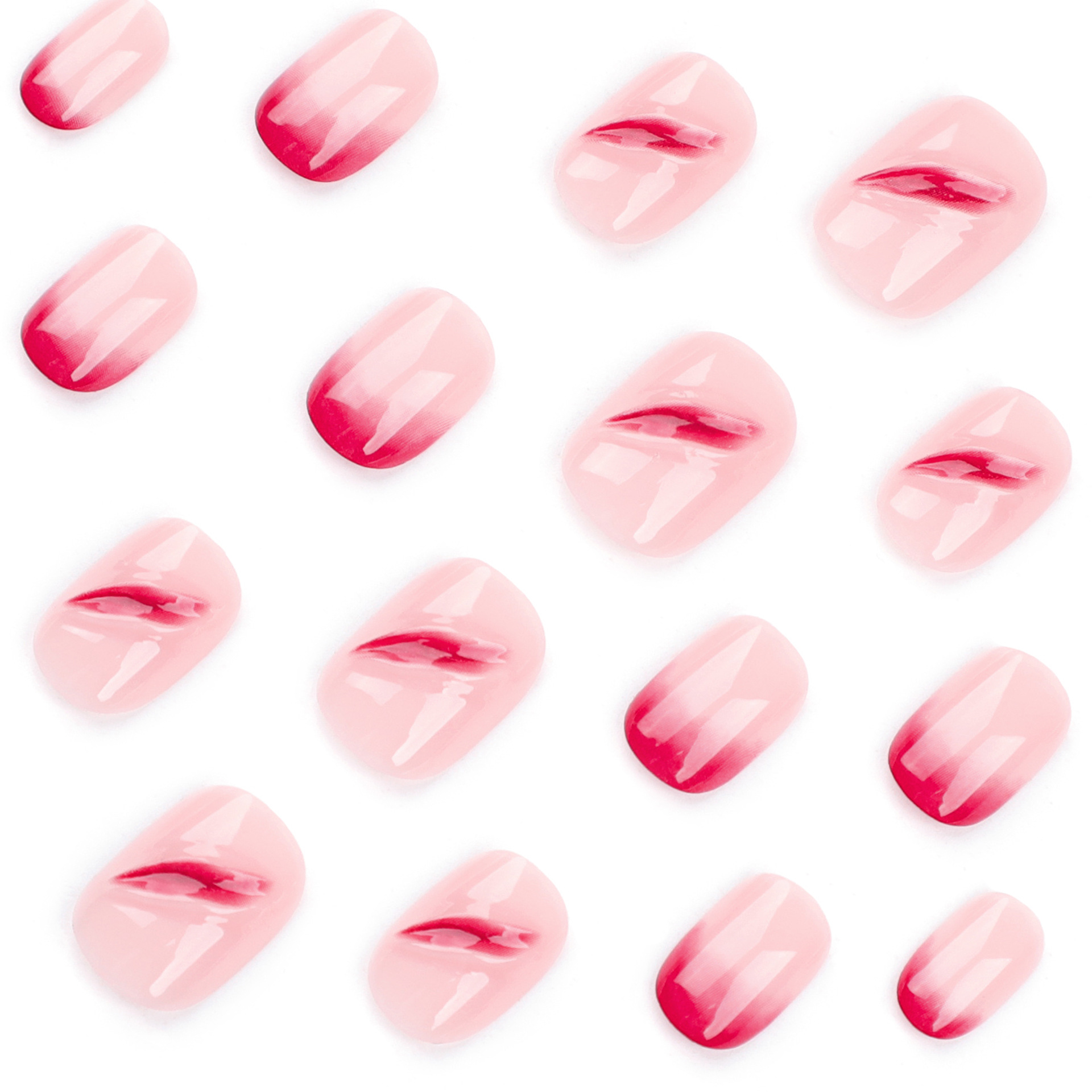 Halloween Blood Short Nails