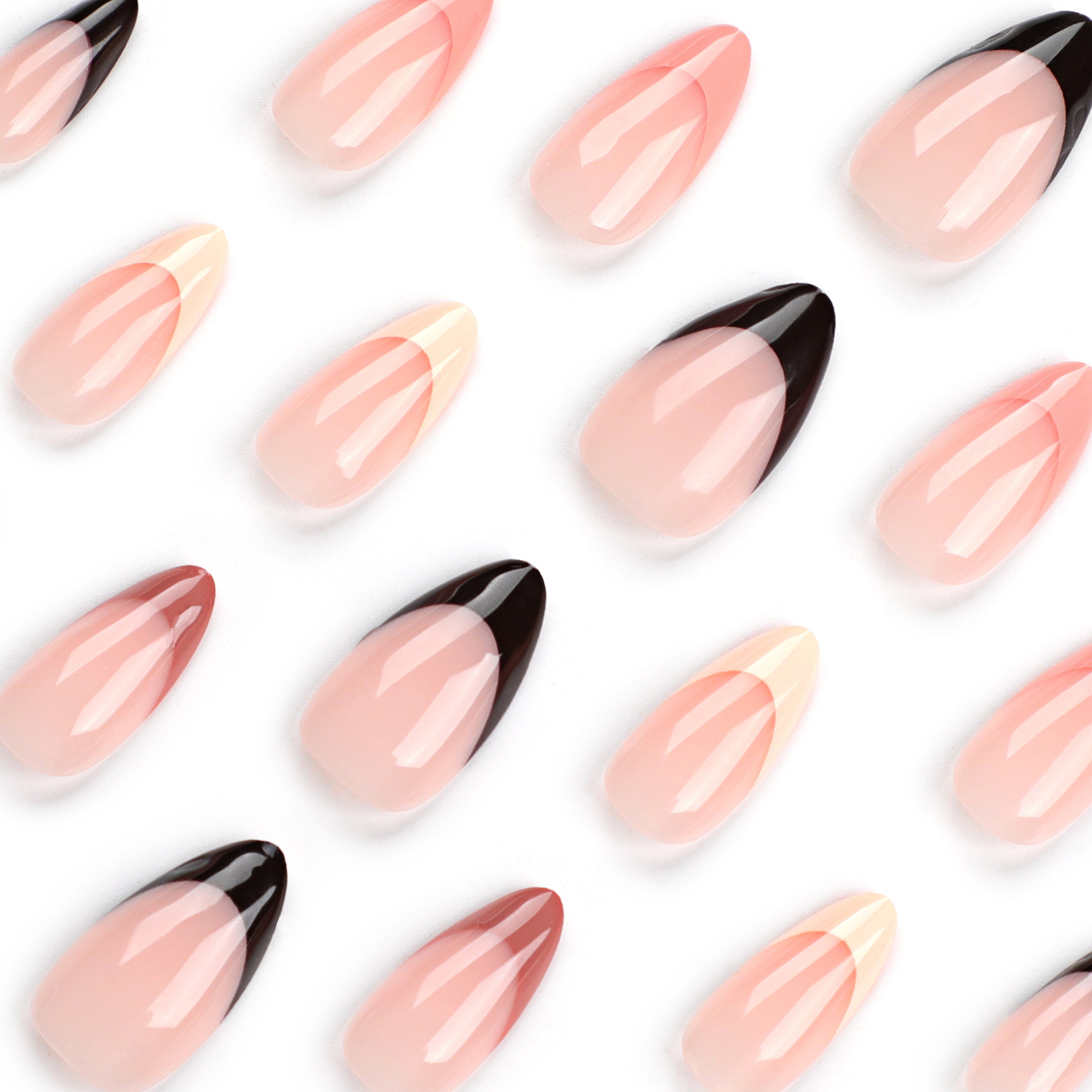 Autumn&winter French Medium Nails