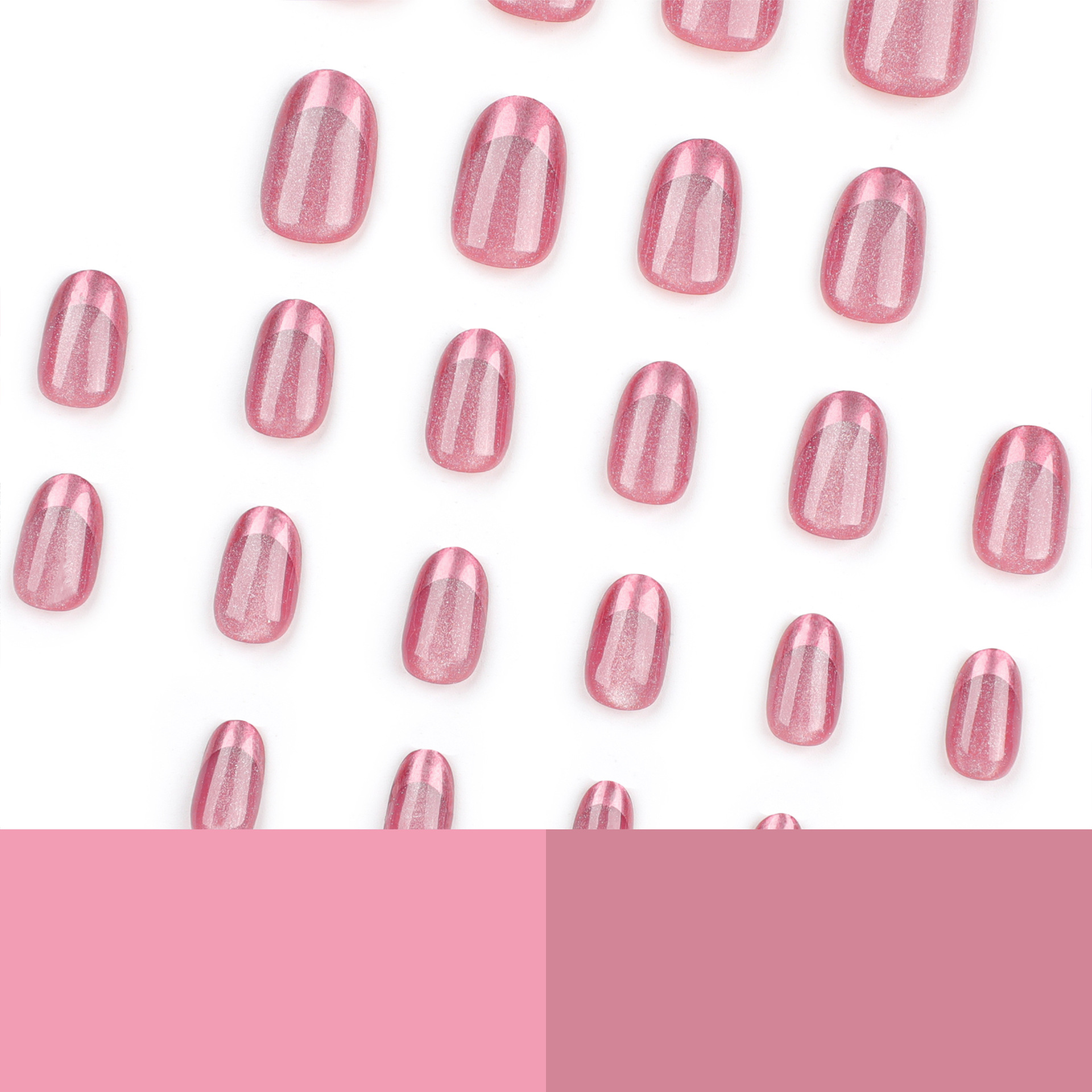 Pink Sugar Medium Nails