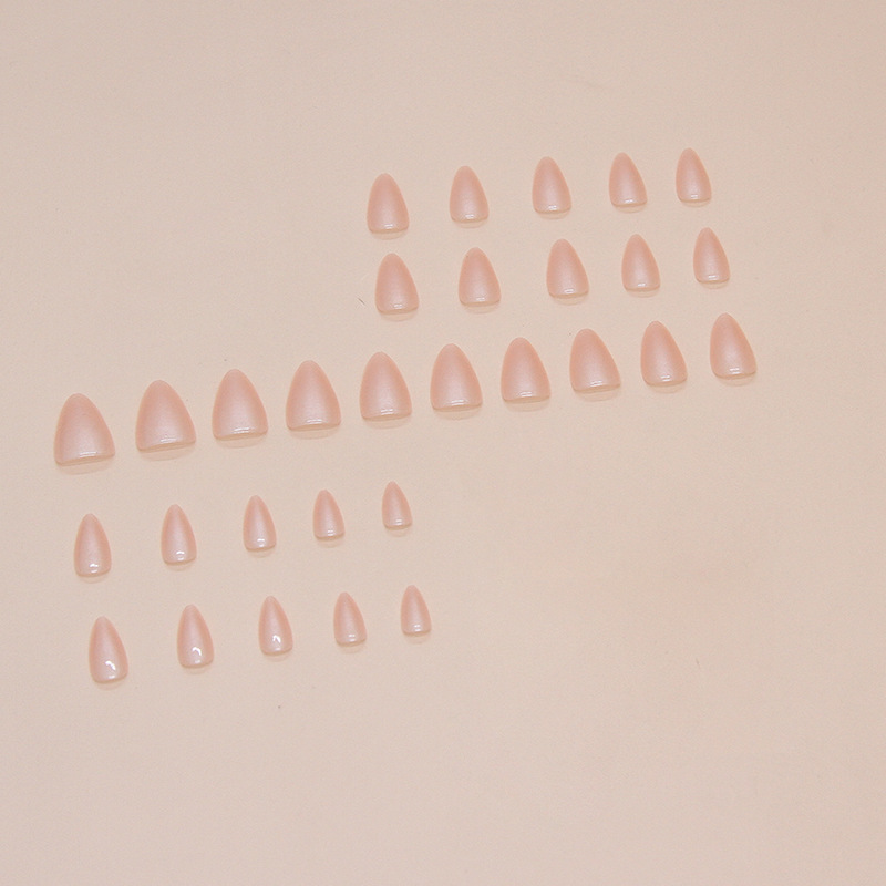 Ombre Nude Medium Nails