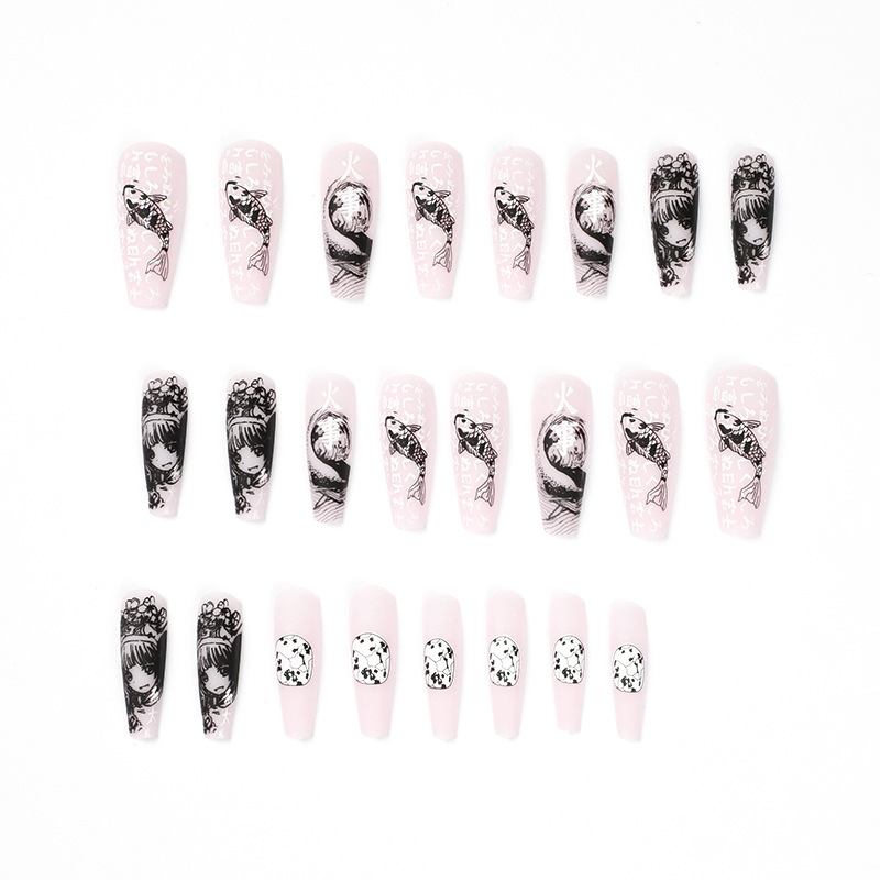 Japanese girl Long nails