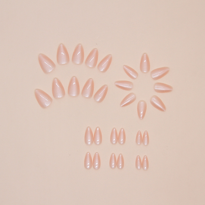 Ombre Nude Medium Nails