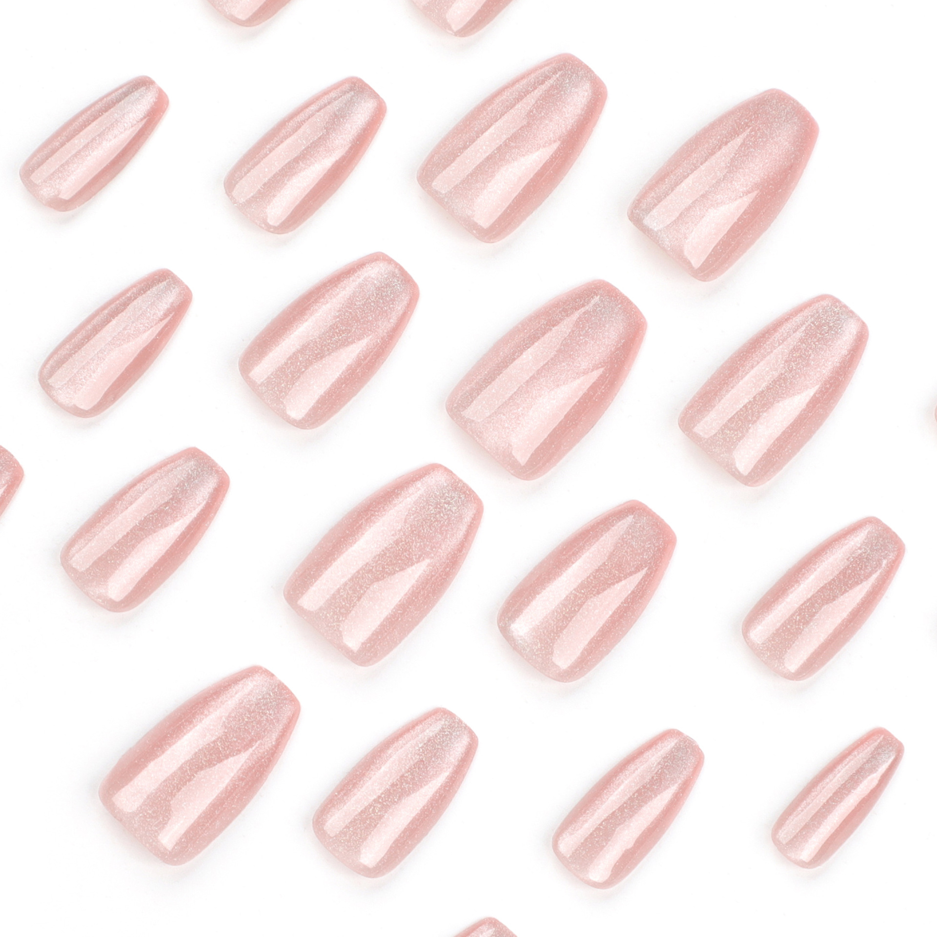 Laser Cat Eyes Medium Nails