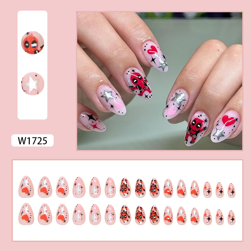 Cute Spider-Man Medium Nails