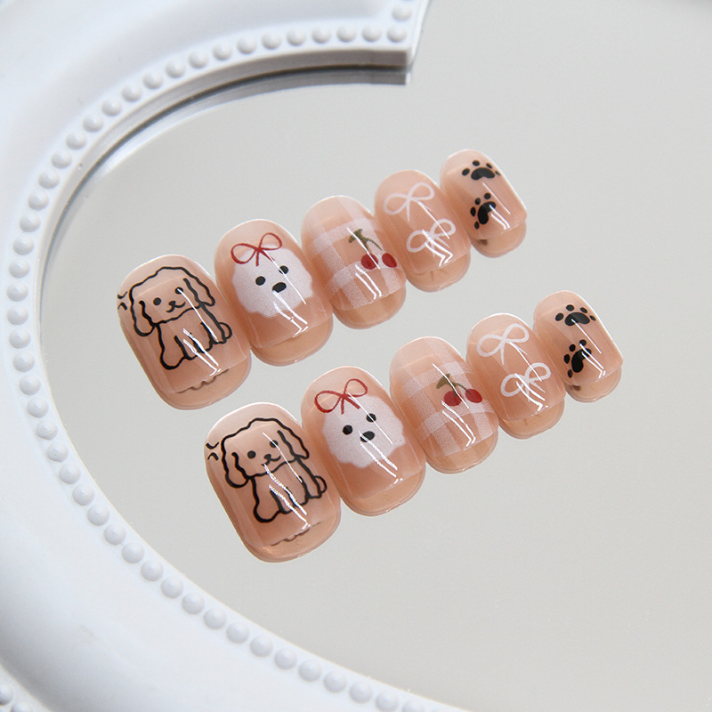 Cute Pet Short Nails