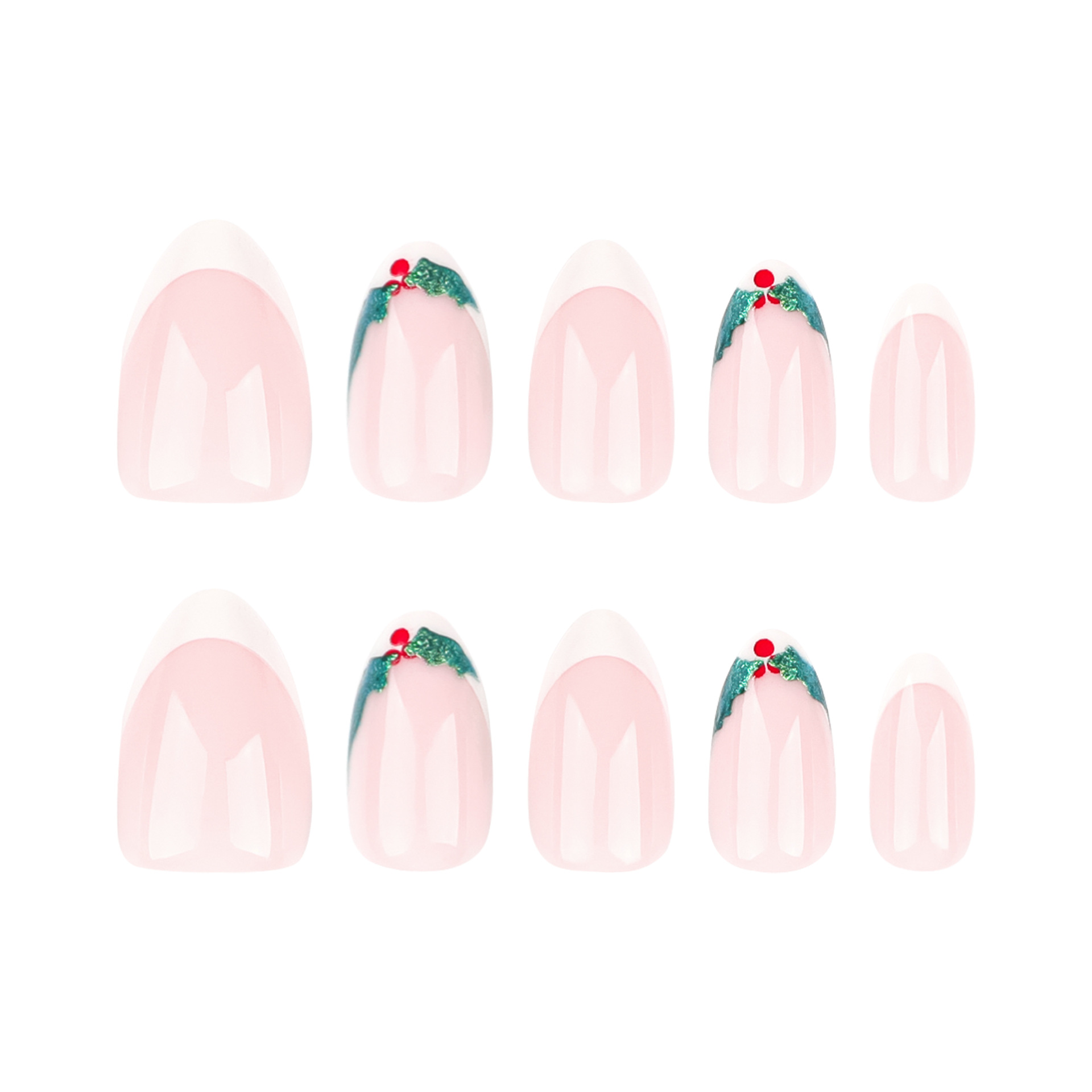 Ilex pur-purea Christmas nails
