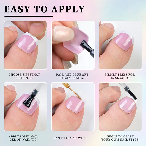 Classic French Tip | Toenail