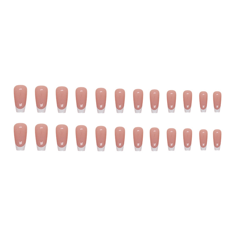 Classic French Tip Long nails