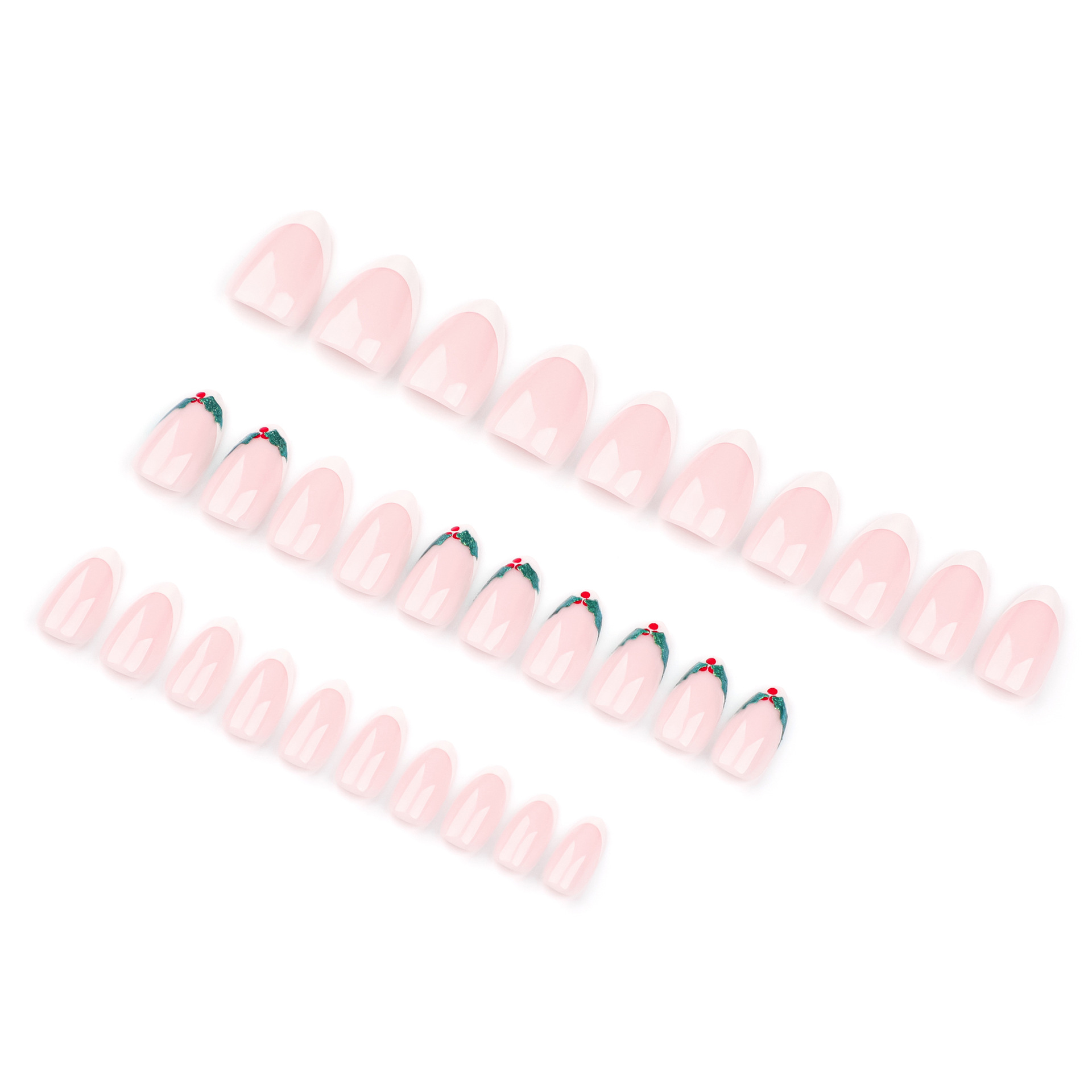 Ilex pur-purea Christmas nails