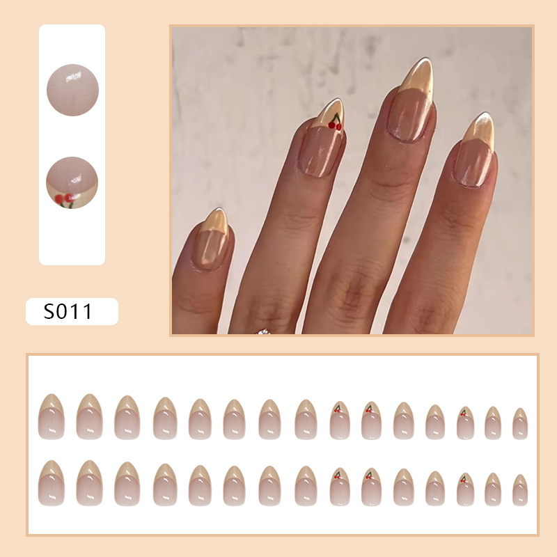 Royal Cherry Medium Nails