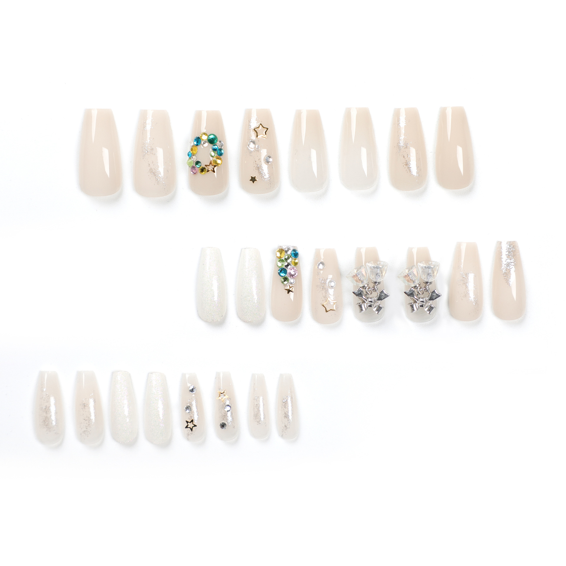 Jingle Bells Christmas nails