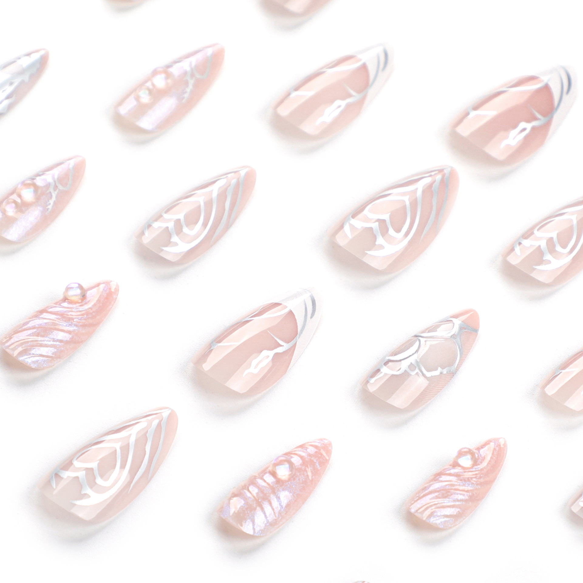 3D metal medium nails